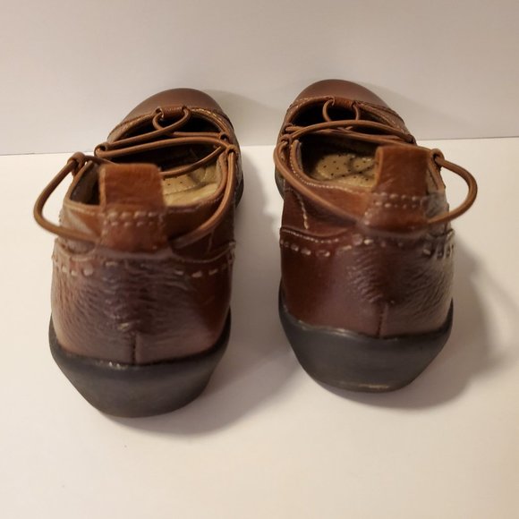 Earth Origins Women's Brown Leather Shoes Size 8M - Picture 4 of 7
